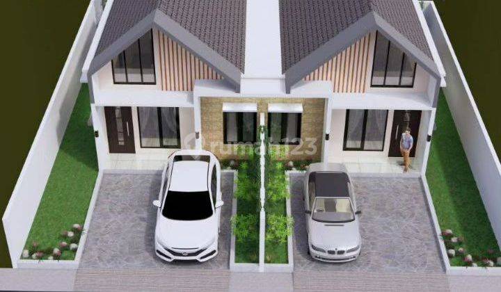 Rumah Minimalis Scandinavian di Ngaglik Dekat Pasar Jangkang 2