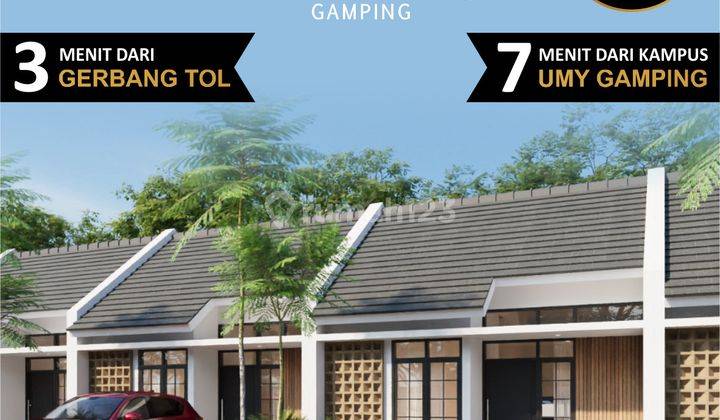 Minimalis Modern Semi Industrial Dekat Gerbang Tol Jogja Barat 2