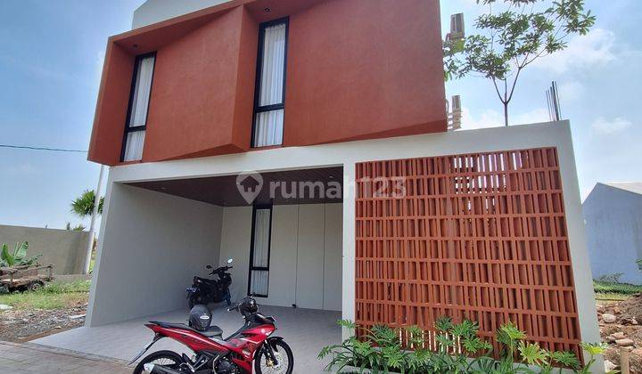 Townhouse Modern Furnished Dalam Cluster View Sawah di Sleman 2