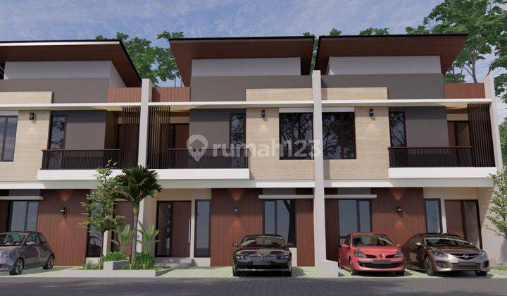 Rumah Modern 2 Lantai Dalam Cluster di Mlati Dekat Rsa Ugm 1