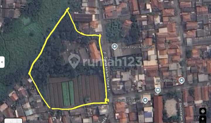DIJUAL Tanah di Jl. Darussalam Selatan, Batu Ceper, Luas 7000 m2 DIJUAL Tanah di Jl. Darussalam Selatan, Batu Ceper, Luas 7000 m2
