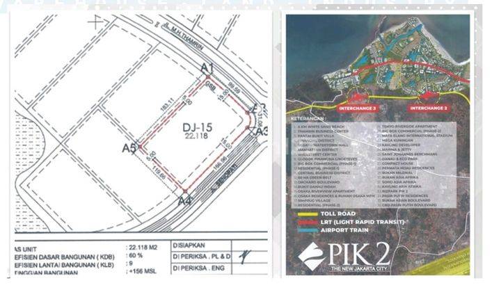 Disewa Kavling Komersil Mh Thamrin Hoek Luas 120 X 184 2