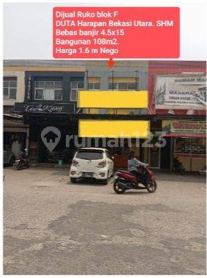 DIJUAL Ruko Duta Harapan Bekasi Utara Luas 4.5 x 15 1
