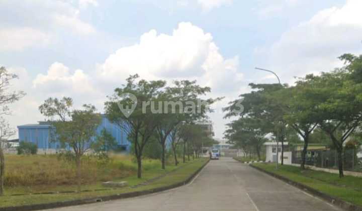 FOR RENT Delta Mas Cikarang Industrial Lot, Area 9100 m2, Corner.