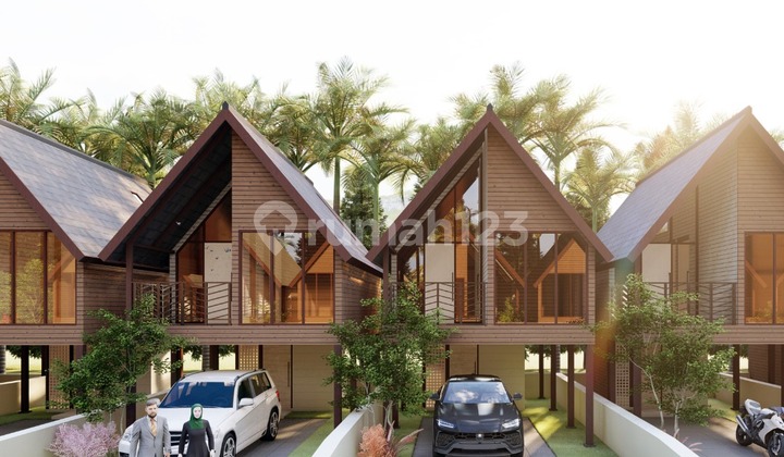 Rumah Kayu di Kawasan Wisata Ciwidey Bandung  1