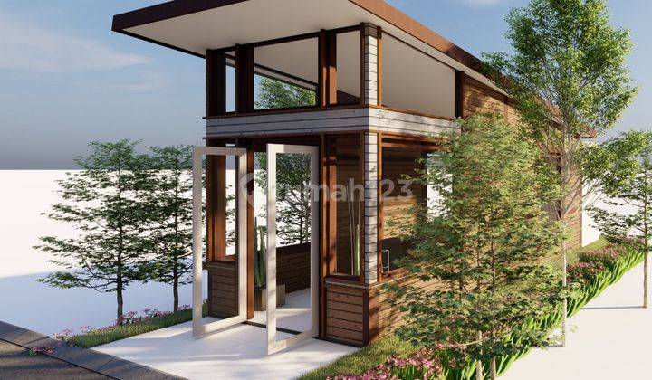 Rumah Kayu di Kawasan Wisata Ciwidey Bandung  3