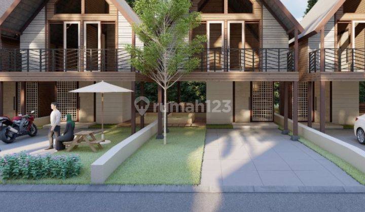 Rumah Kayu di Kawasan Wisata Ciwidey Bandung  2