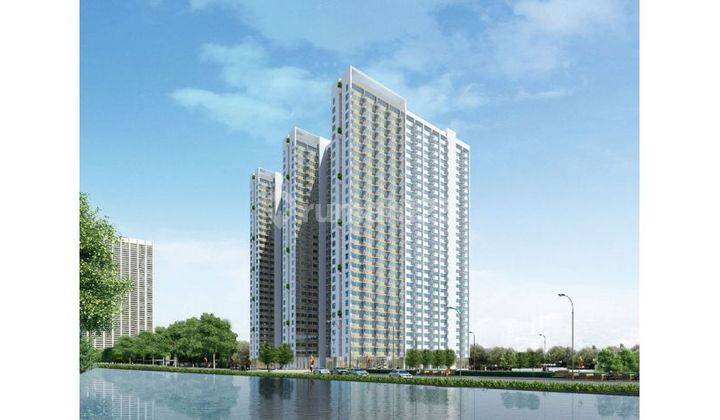 Dijual Studio Osaka Riverview 14M2 Developer Furnished Nego 1