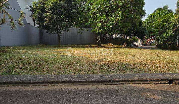 Kavling hoek dalam cluster prime area Graha Taman Bintaro jaya sektor 9 (hadap barat-selatan) 2