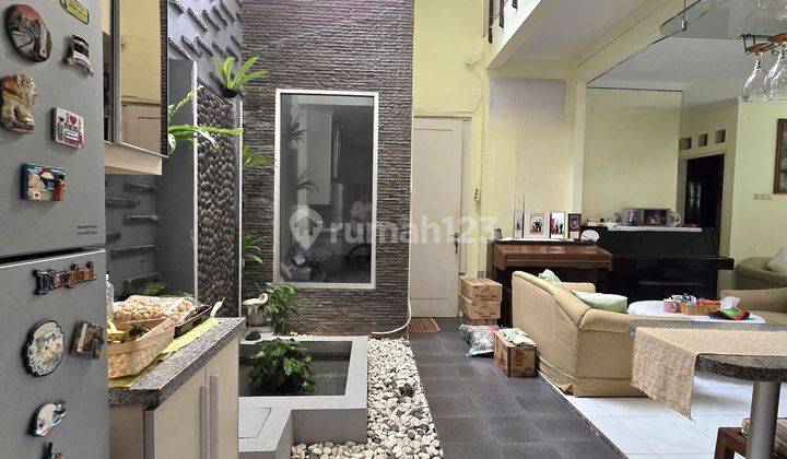 Rumah Semi Furnished Sudah Baja Ringan Dalam Cluster Di Bintaro Jaya Sektor 9 1