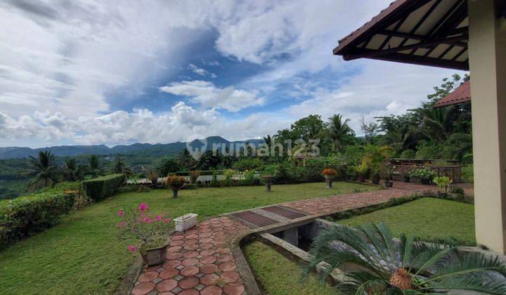 Tanah kebun 15 hektar plus rumah villa seluas 1000 m² view laut 2
