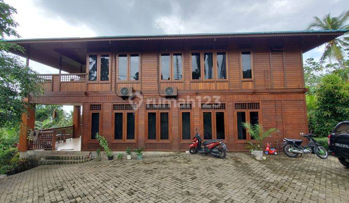 Rumah villa kayu pilihan 2 lantai plus kolam renang view Sunset 12