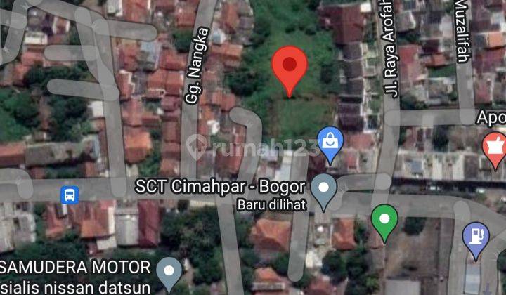 Tanah di Jalan Raya Tumenggung Wiradiredja Cimahpar kota Bogor 1