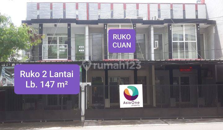 Disewakan Ruko 2 Lantai Lokasi Jalan Raya Agus Salim Bekasi 