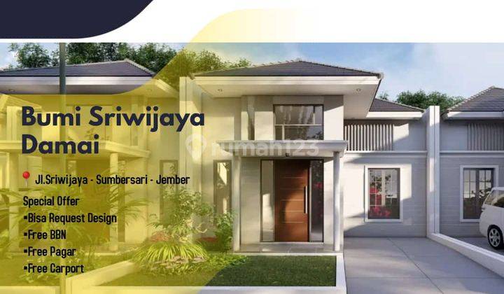 RUMAH MINIMALIS MODERN (BUMI SRIWIJAYA DAMAI) 4