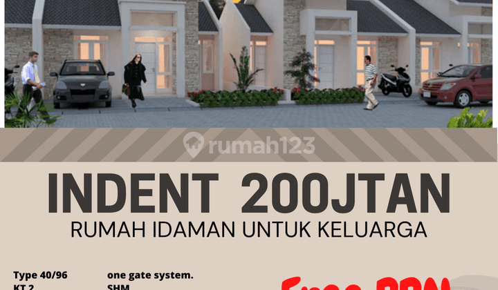 Hunian mewah di Jl meranti slimalingkar 1 Lantai SHM Baru 1