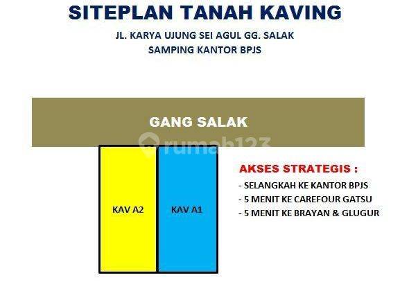 Tanah di Jl. Karya helvetia SHM 10