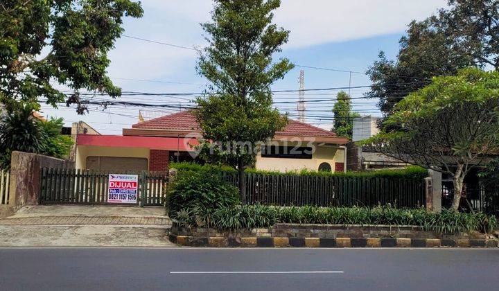 Rumah Luas Di Pinggir Jalan Raya Batu Tulis Bogor 1