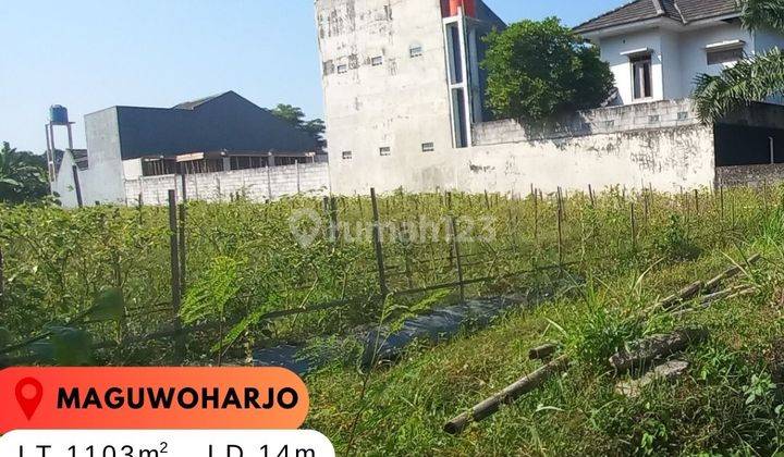  Tanah Jogja 3 Menit Dari Kampus Unriyo SHM Pekarangan 1