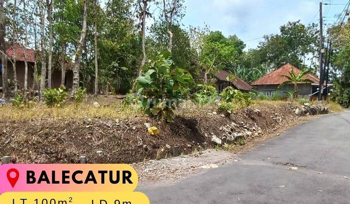  Tanah Jogja Balecatur Dekat Pasar Gamping SHM Pekarangan 1