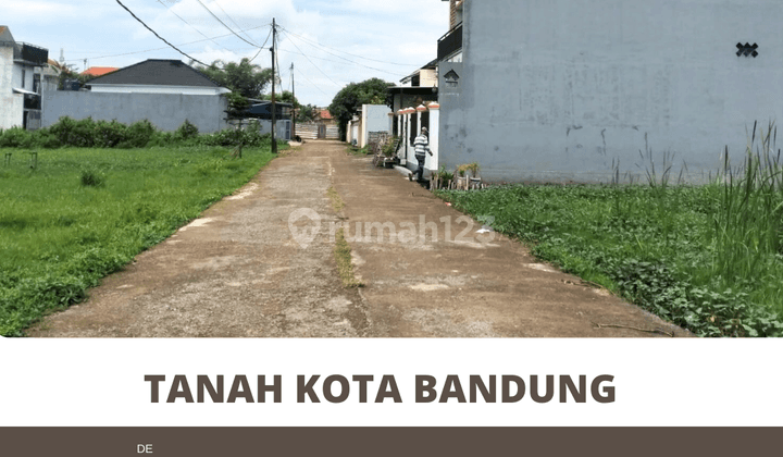 Tanah Strategis Bandung,area Perumahan Buahbatu,shm Ready 1