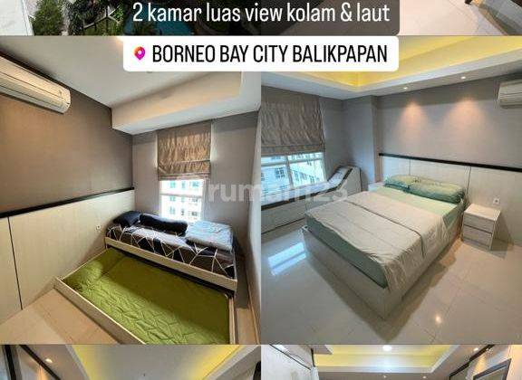Apartemen Borneo Bay 2 Kamar Tidur Bagus Furnished 5