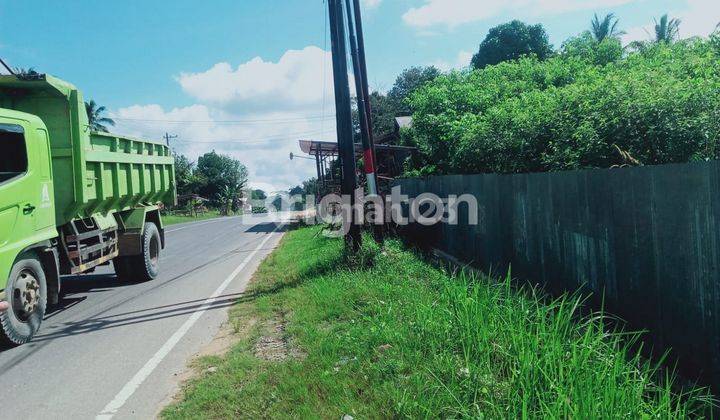 TANAH HADAP JALAN POROS BALIKPAPAN - SAMARINDA 1