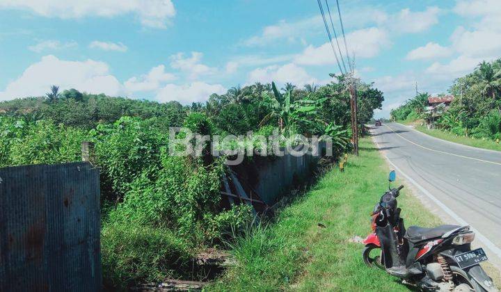 TANAH HADAP JALAN POROS BALIKPAPAN - SAMARINDA 2