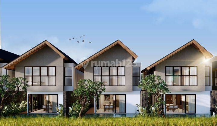 Villa Modern Di Ubud Dengan View Sawah Dan Lokasi Strategis 1