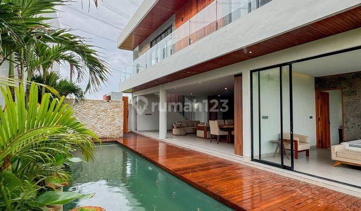 Villa Siap Huni 3 Br Dekat Pererenan View Ricefield 1