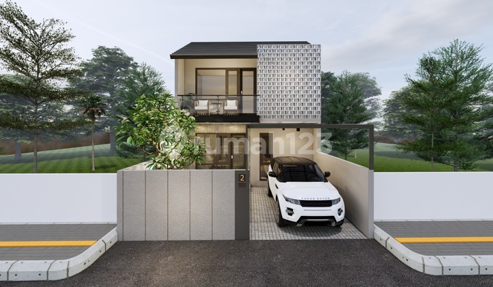 Rumah Modern 2 Lantai Dekat Mall Livingworld Dps 