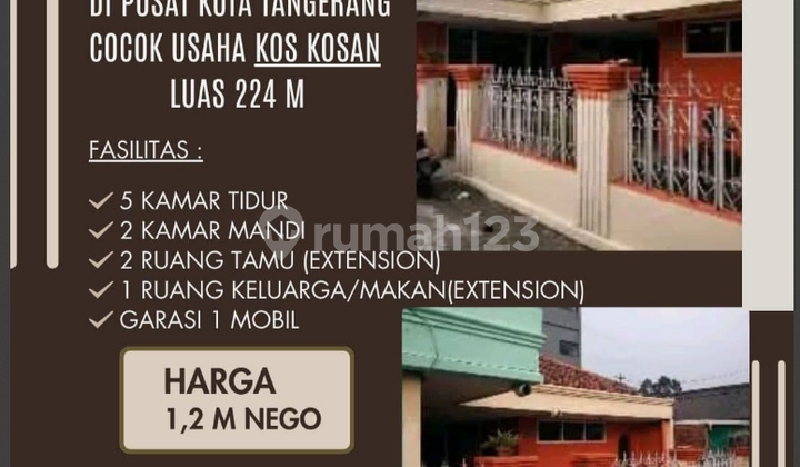Rumah Bagus Pusat Kota Tangerang di jl veteran tangerang Rumah Bagus Pusat Kota Tangerang di jl veteran tangerang