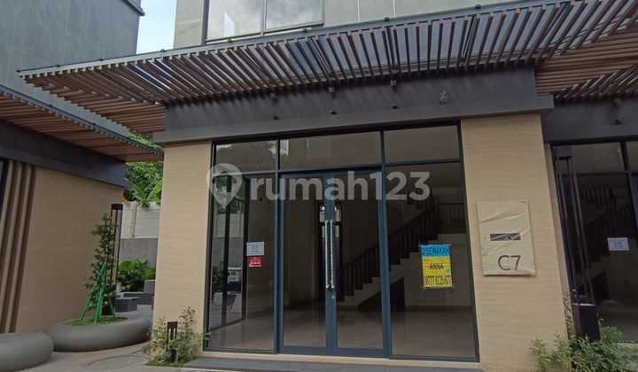 Disewakan Ruko 3 Lantai Cascade BSD - Baru Serah Terima, LT 65M² LB 149M