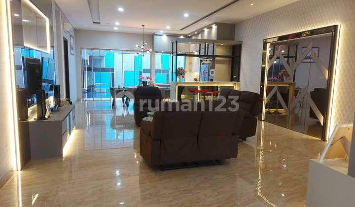 Disewa Rumah Mewah Golf Island Pik Uk 10x25 Full Interior  2