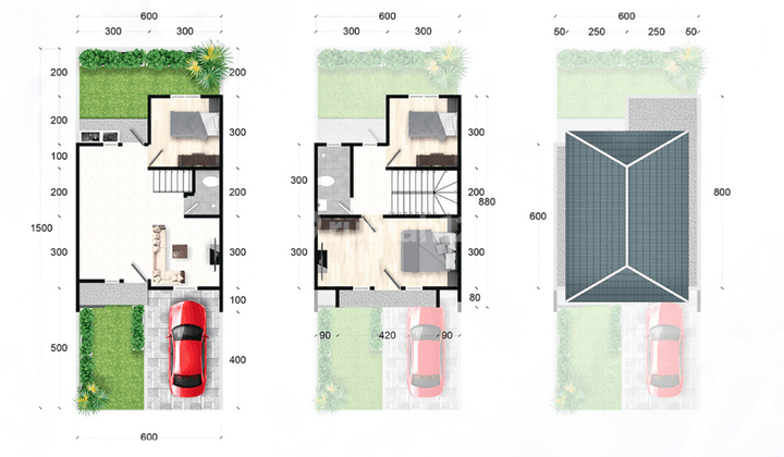 Rumah 2 Lantai Baru Shm, Daerah Johor 2