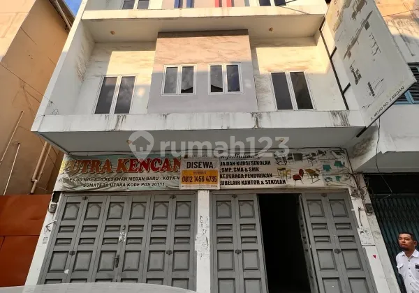 For Rent: Kesawan Area Row Shophouses, Medan City Center