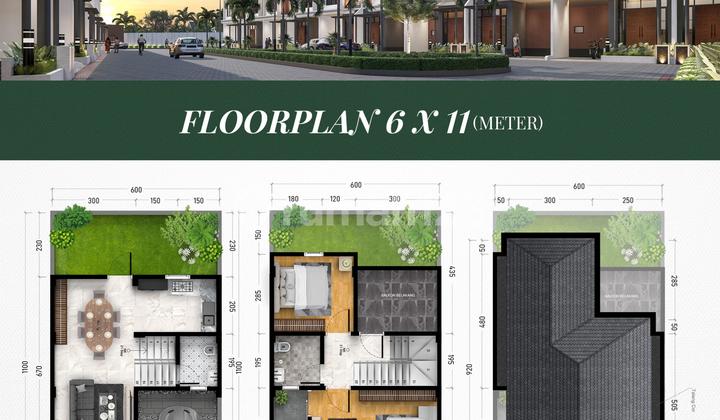 Dijual Rumah Baru Komplek Lumi Haus di Krakatau Ujung 2