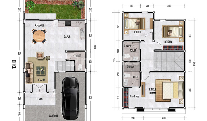Rumah Komplek Baru di Setiabudi dekat USU hanya 700juta 2