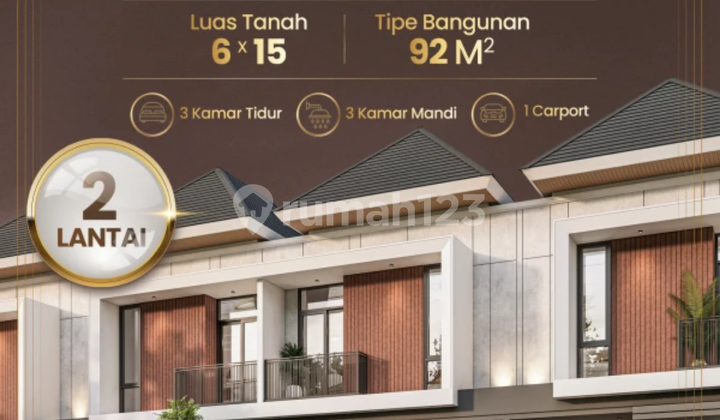 Hunian Mewah Terbaru di Setia Budi dekat Lintas Sumatera 