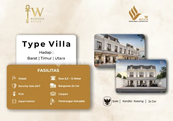 W Residence Estate Exclusive Villa Housing in Krakatau 2