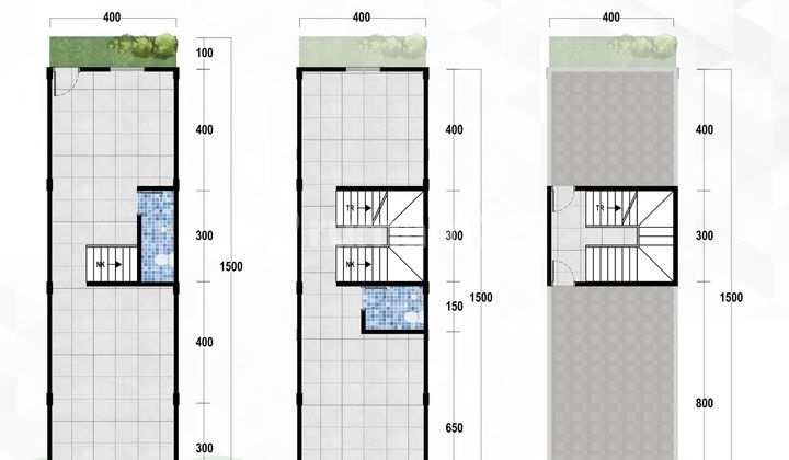 Dijual komplek townhouse baru di krakatau  2