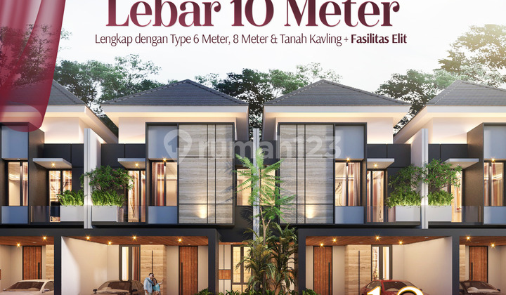 Rumah Komplek fasilitas Mewah dengan DP 0% ada di Sunggal