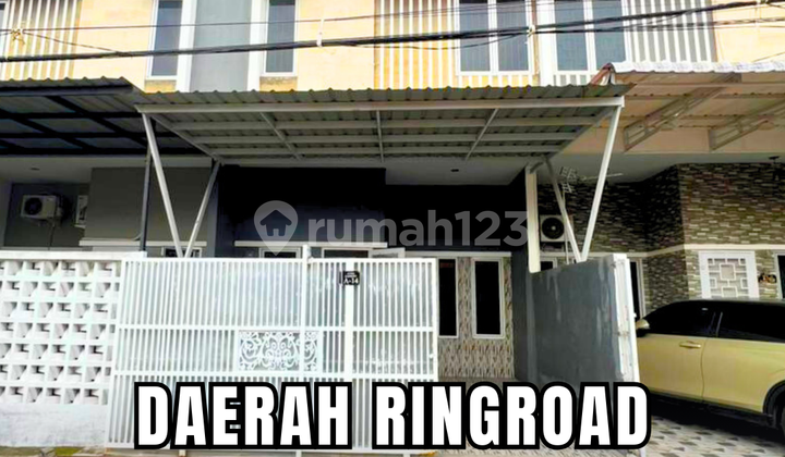 Rumah 2 lantai 700jutaan di Dekat Jalan Besar Ringroad Gagakhitam