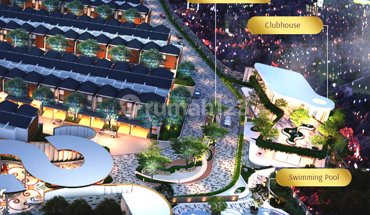 Rumah Komplek fasilitas Mewah dengan DP 0% ada di Sunggal