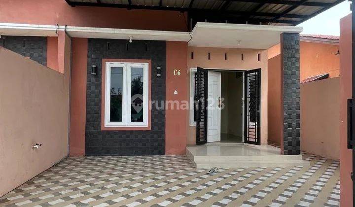 Rumah 1lantai Sudah Lengkap Kanopi Dan Pagar Dekat Pasar 2