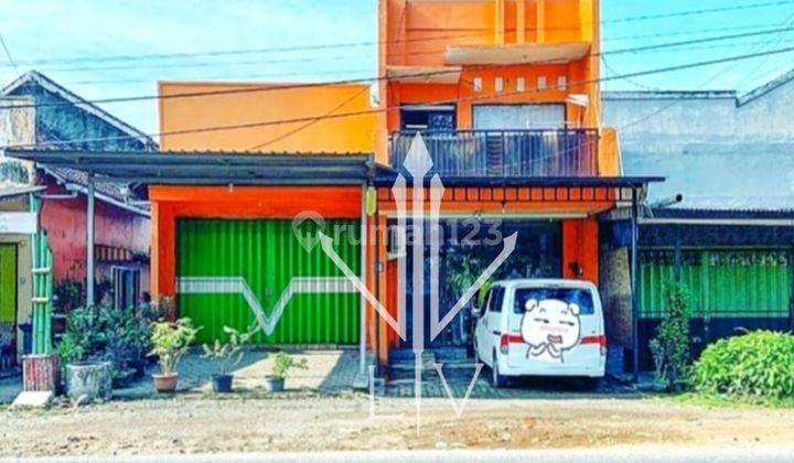 RUMAH PLUS TOKO STRATEGIS DI PINGGIR JALAN RAMAI KOTA (Mrk - Dyh) 1