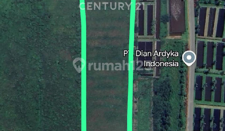 Tanah Luas 34.700m2 Di Kuala Ambawang Sudah Padat Penduduk