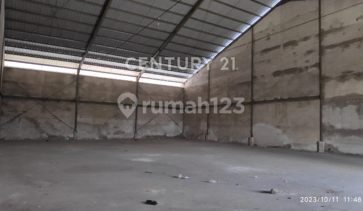 Warehouse Area 500m2 Location Sungai Raya Dalam Container Route