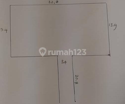 Rumah Lama Hitung Tanah Dalam Komplek Depag Cocok Untuk Rumah Atau Kantorr 1