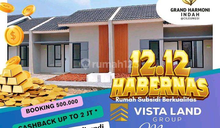 Rumah Subsidi Baru Booking 500 Rb Bonus Emas 1 Gr 2